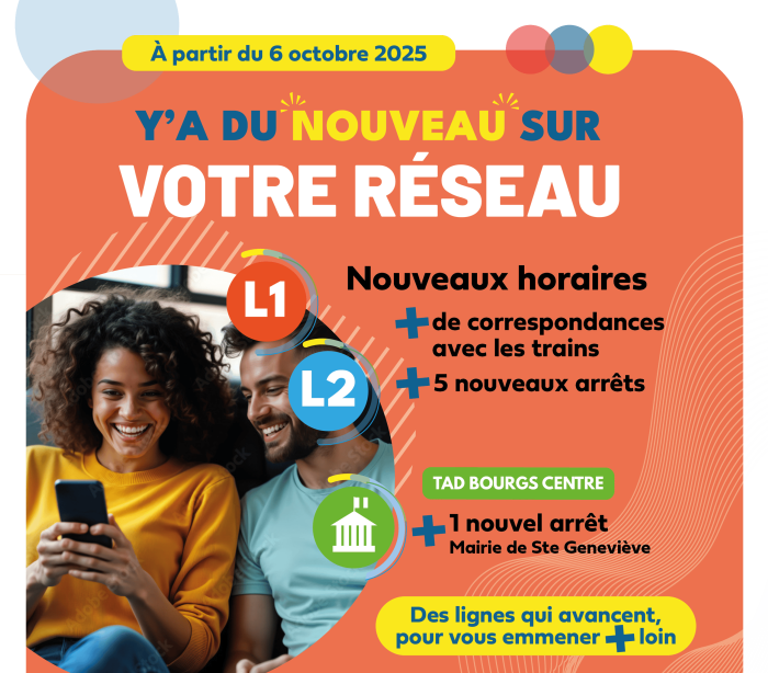 Du nouveau sur votre réseau